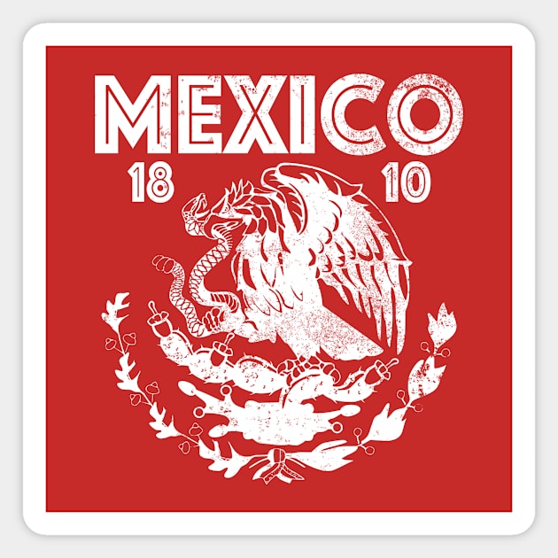 Mexico (distressed) Magnet by Billy Goat TP